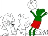 Coloring Frog & Friends