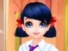 Dotted Girl Back To School