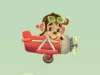 Tommy the Monkey Pilot
